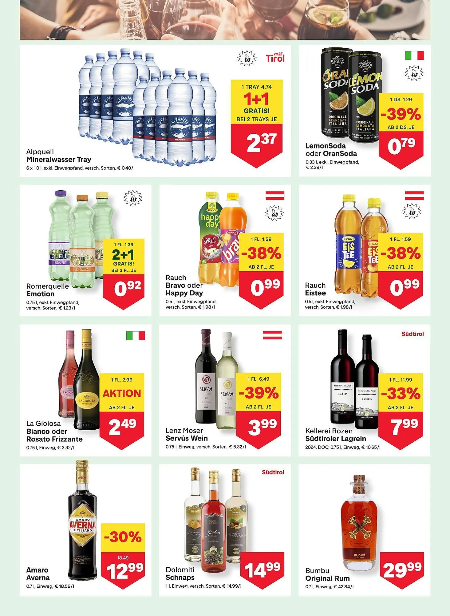 MPreis Flugblatt von 8. Jänner bis 14. Jänner 2026 - Flugblätt seite  10