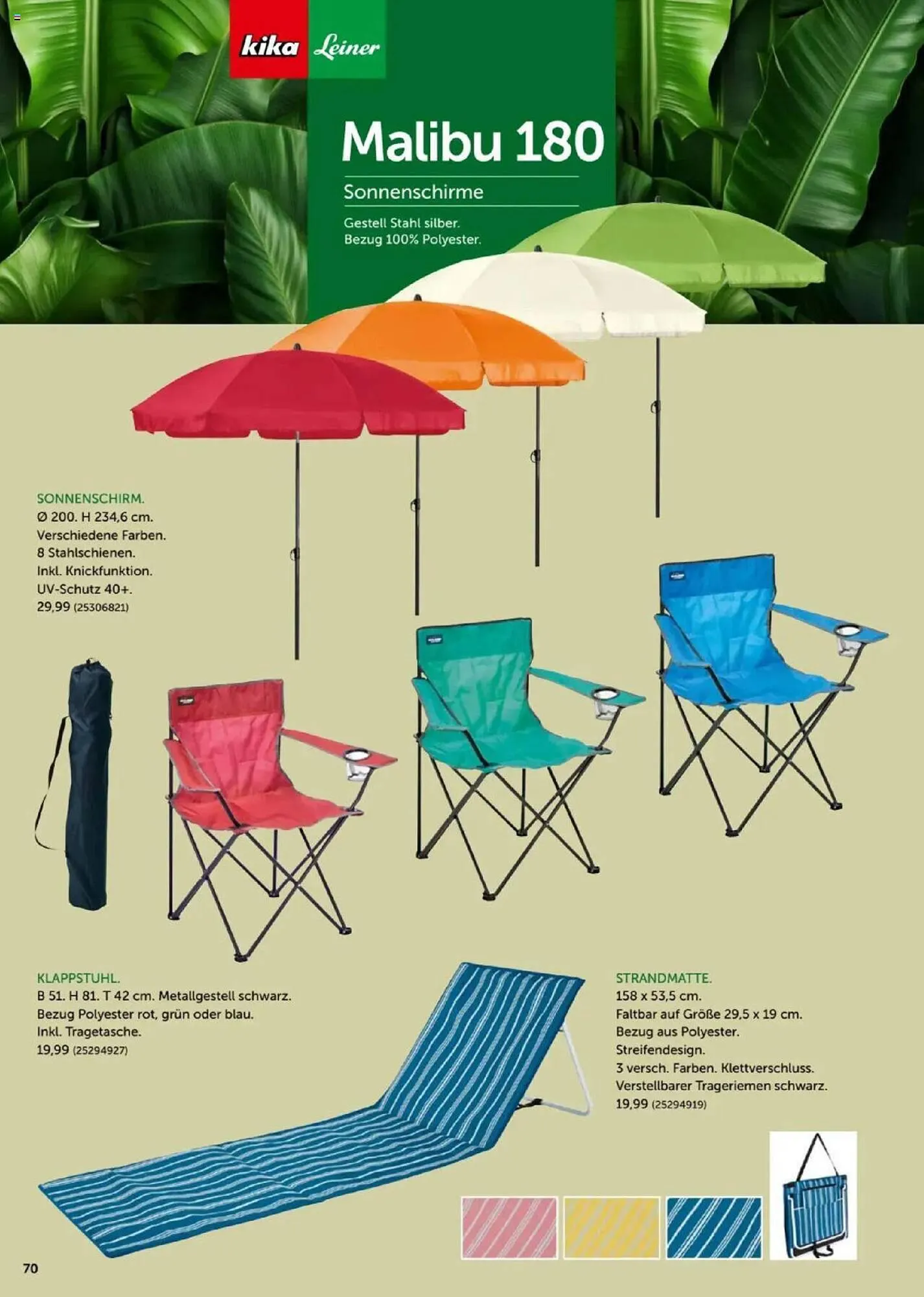 kika Flugblatt von 4. März bis 30. September 2024 - Flugblätt seite  70