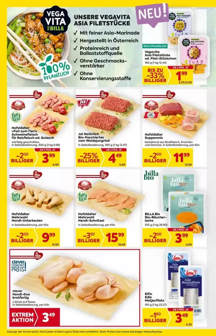 Vorschau BILLA Wien KW02 2025 von 8. Jänner bis 15. Jänner 2025 - Flugblätt seite  10
