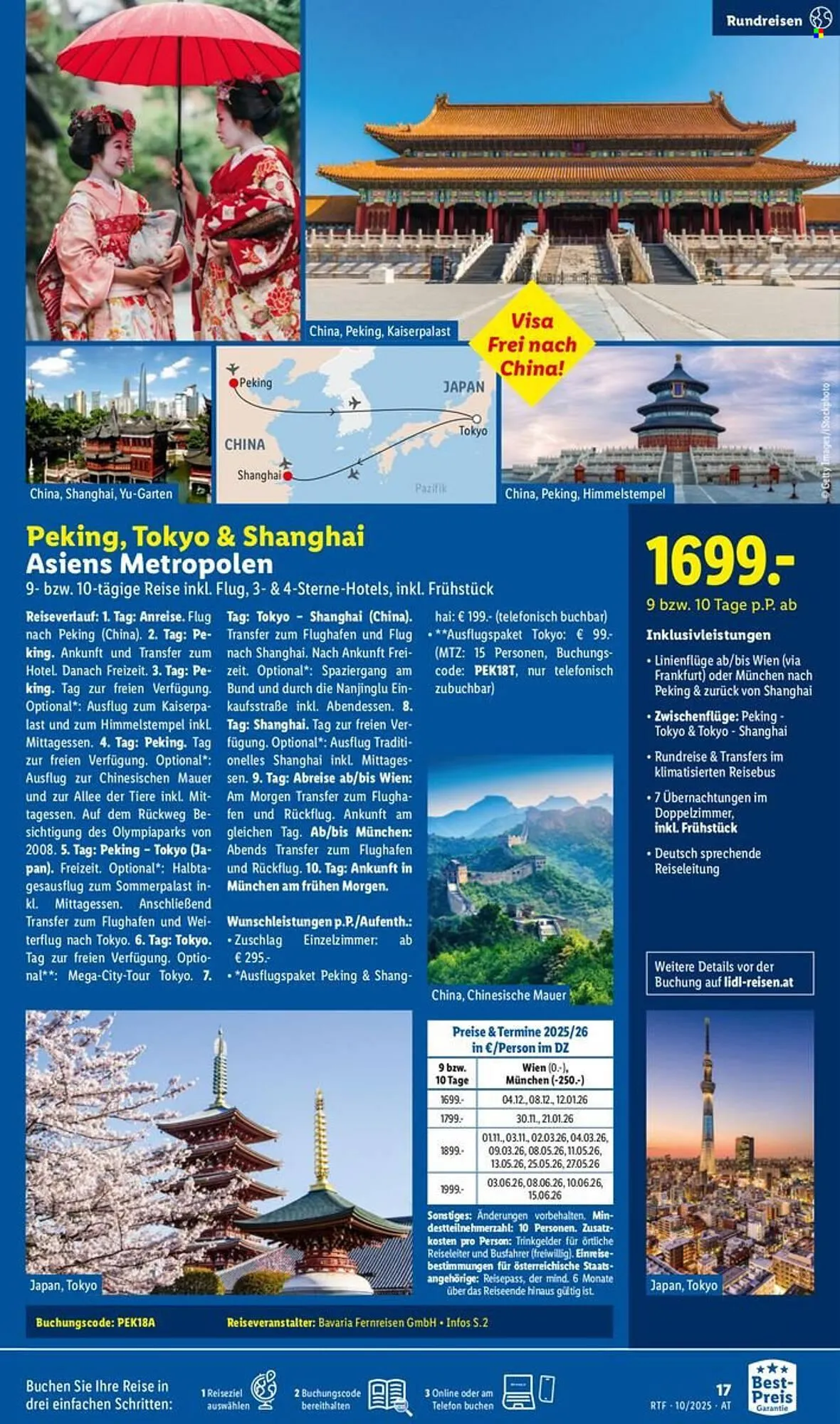 Lidl Flugblatt von 13. Oktober bis 15. November 2025 - Flugblätt seite  17