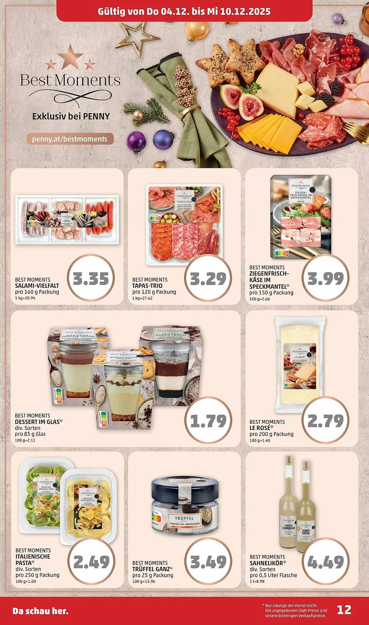 PENNY Flugblatt von 4. Dezember bis 10. Dezember 2025 - Flugblätt seite  12
