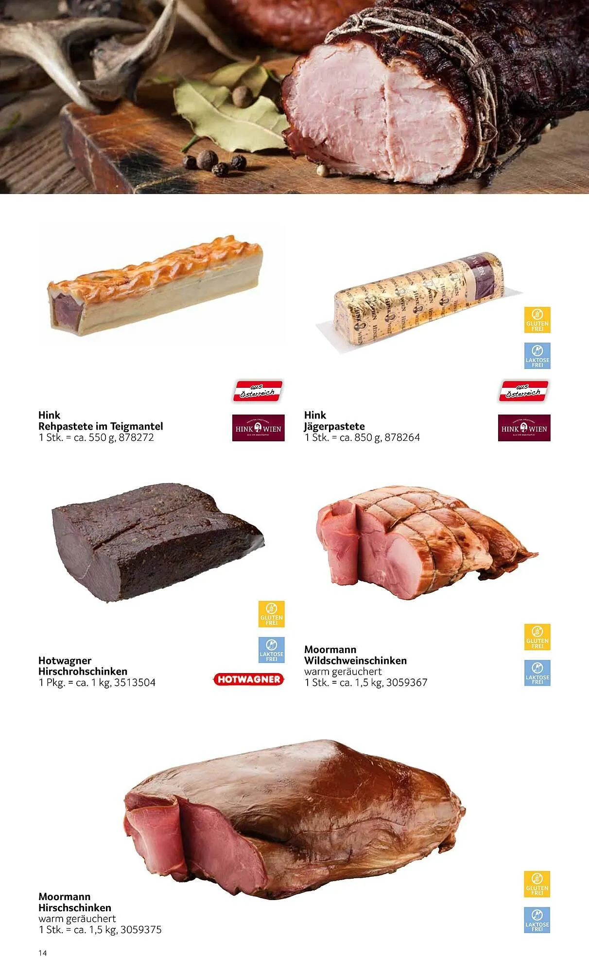 Transgourmet Flugblatt von 1. September bis 27. Dezember 2025 - Flugblätt seite  14