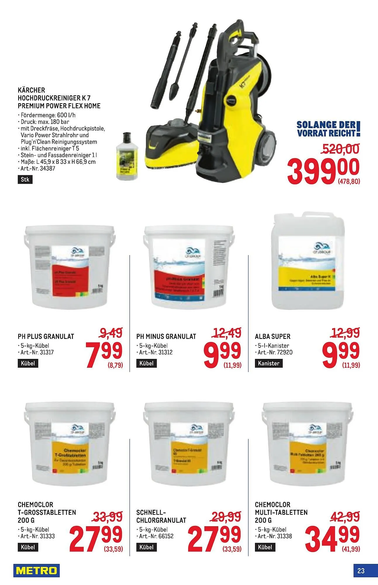 Metro Flugblatt von 2. April bis 29. April 2026 - Flugblätt seite  23