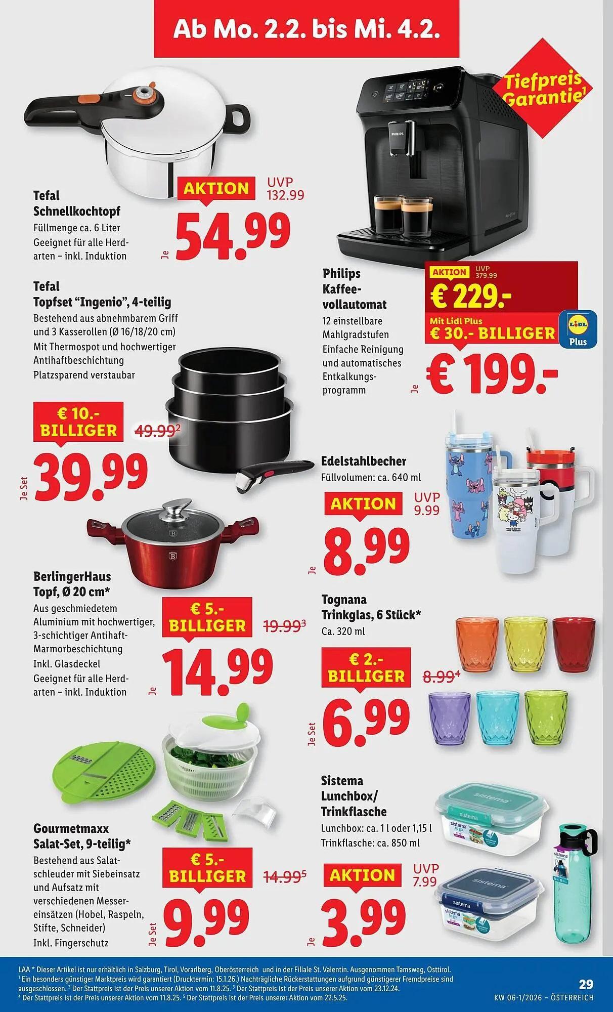 Lidl Flugblatt von 29. Jänner bis 5. Februar 2026 - Flugblätt seite  33