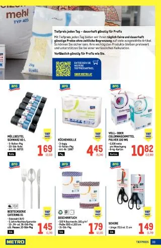 METRO Flugblatt -Profi von 19. März bis 1. April 2026 - Flugblätt seite 33