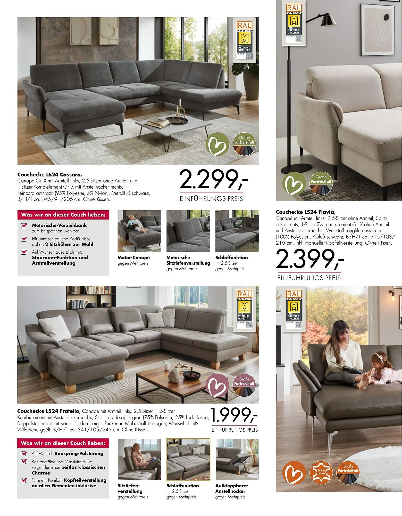Polstermöbel Fischer Flugblatt von 19. Februar bis 1. Jänner 2027 - Flugblätt seite 4