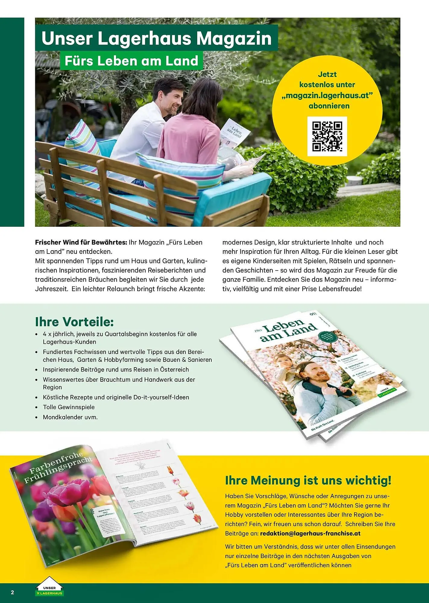 Lagerhaus Flugblatt von 22. Februar bis 31. Mai 2026 - Flugblätt seite  2