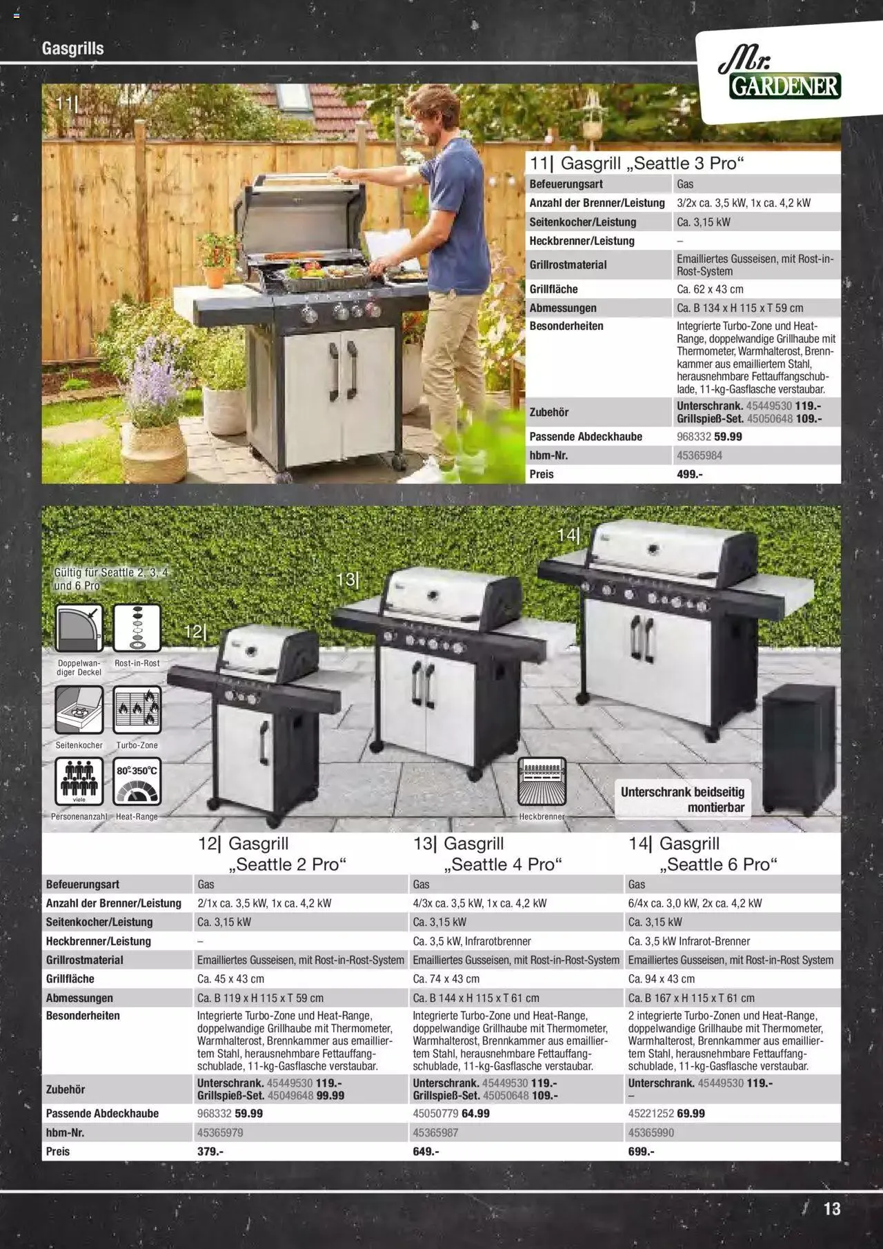 Hagebau Gartenjahr 2023 von 7. März bis 31. Dezember 2023 - Flugblätt seite 13