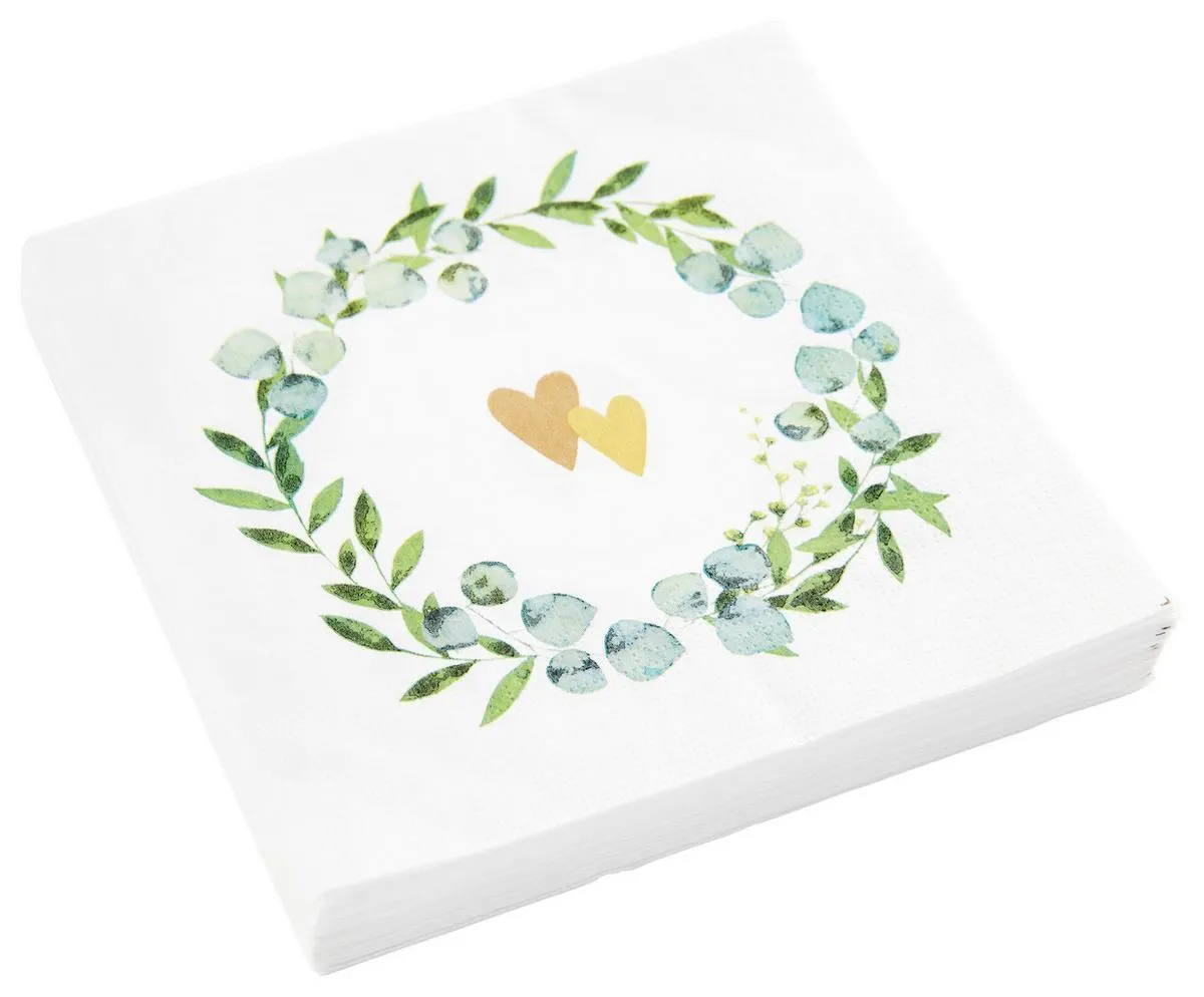 Serviette Kai in Bunt