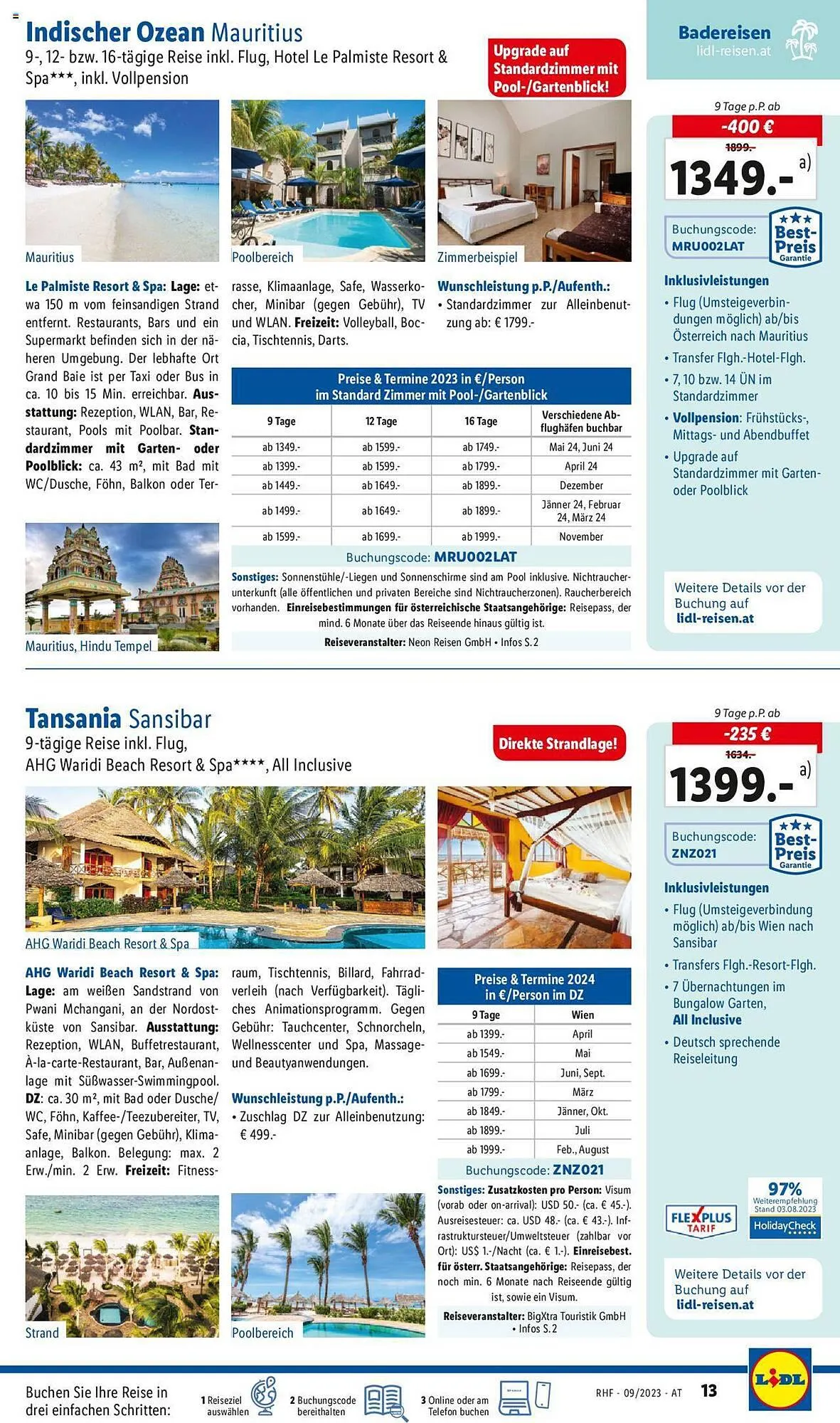 Lidl Flugblatt von 30. August bis 30. September 2023 - Flugblätt seite  13