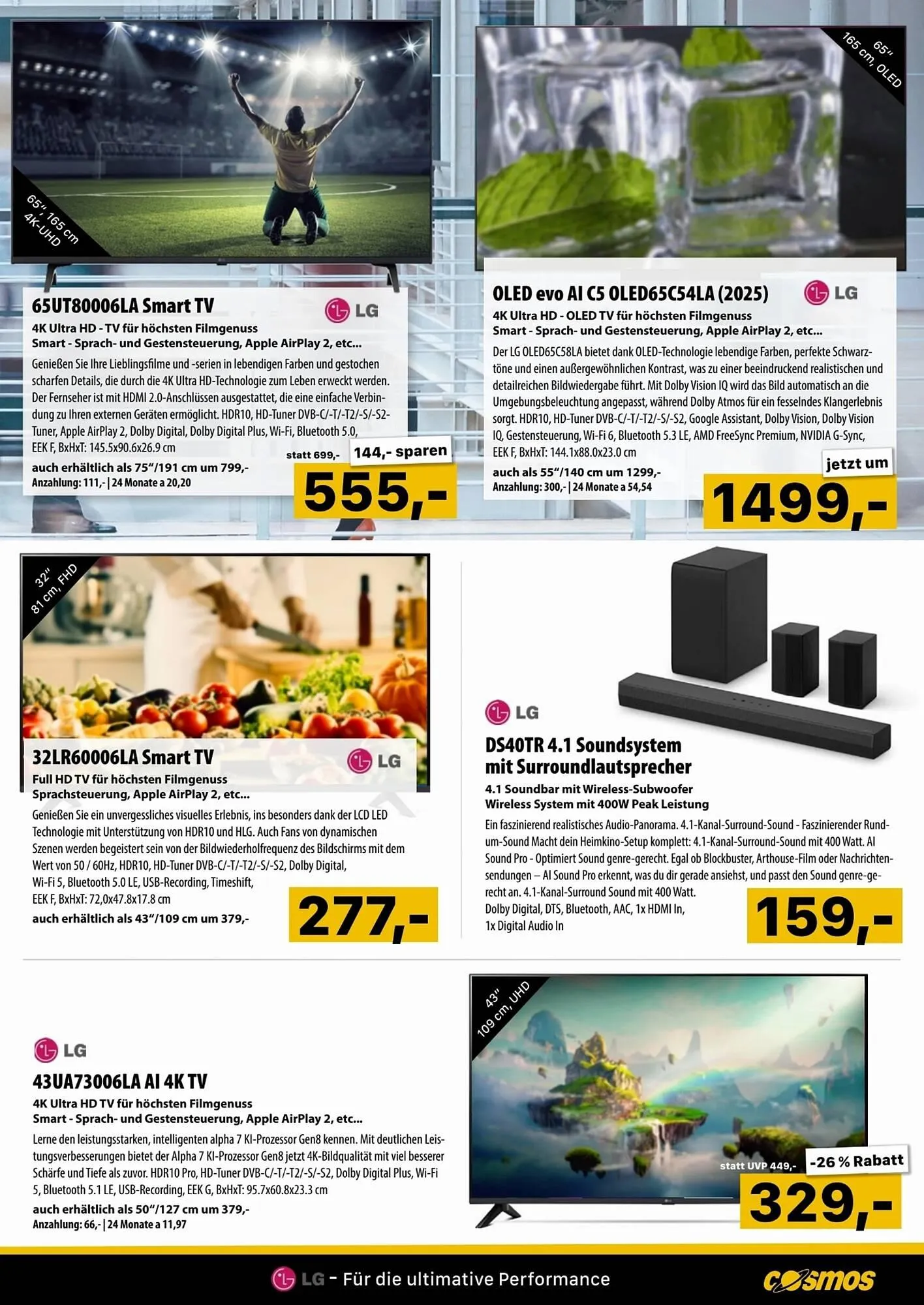 Cosmos Flugblatt von 7. Oktober bis 31. Oktober 2025 - Flugblätt seite  9