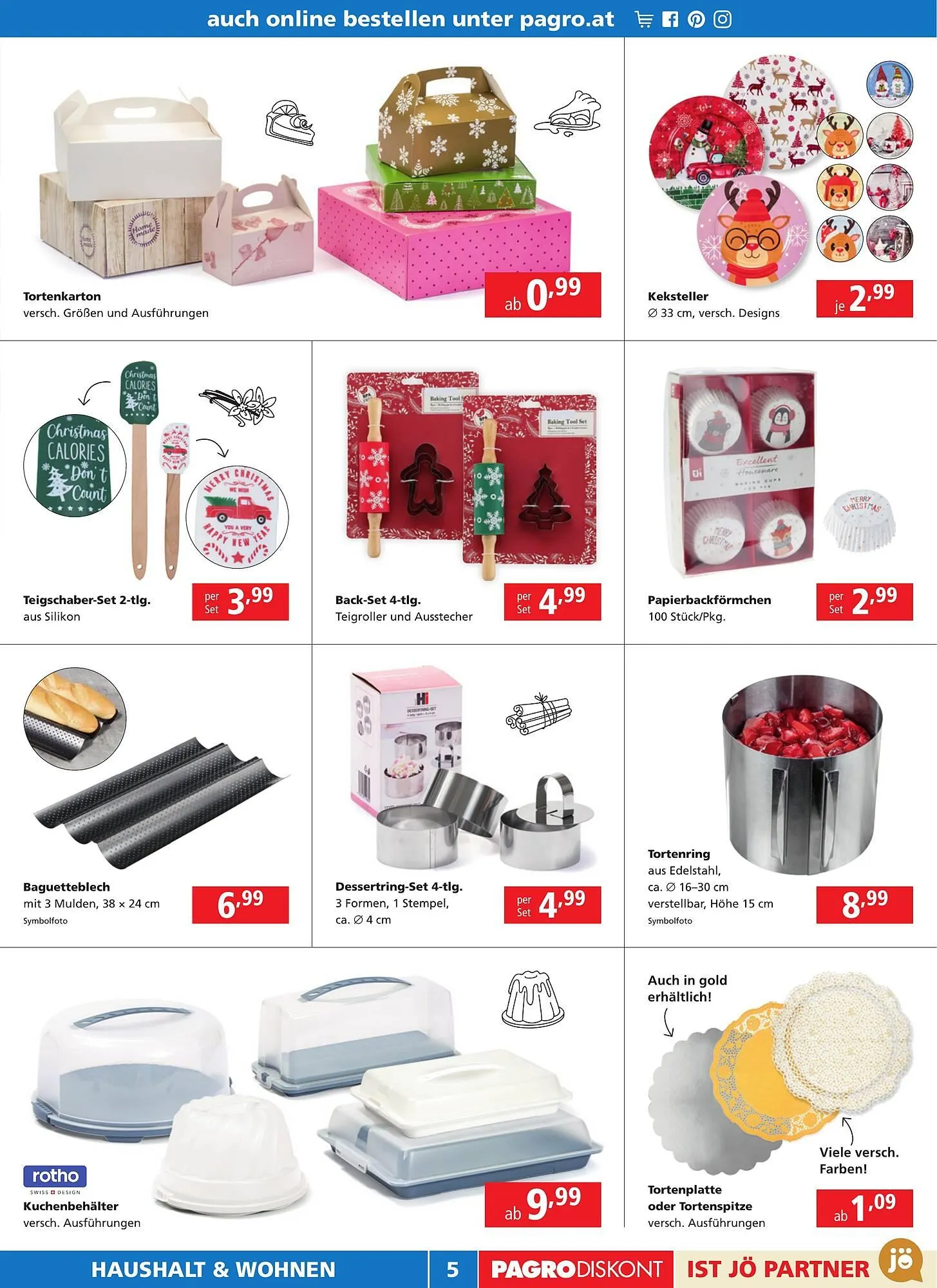 Pagro Diskont Flugblatt von 14. November bis 27. November 2024 - Flugblätt seite  5