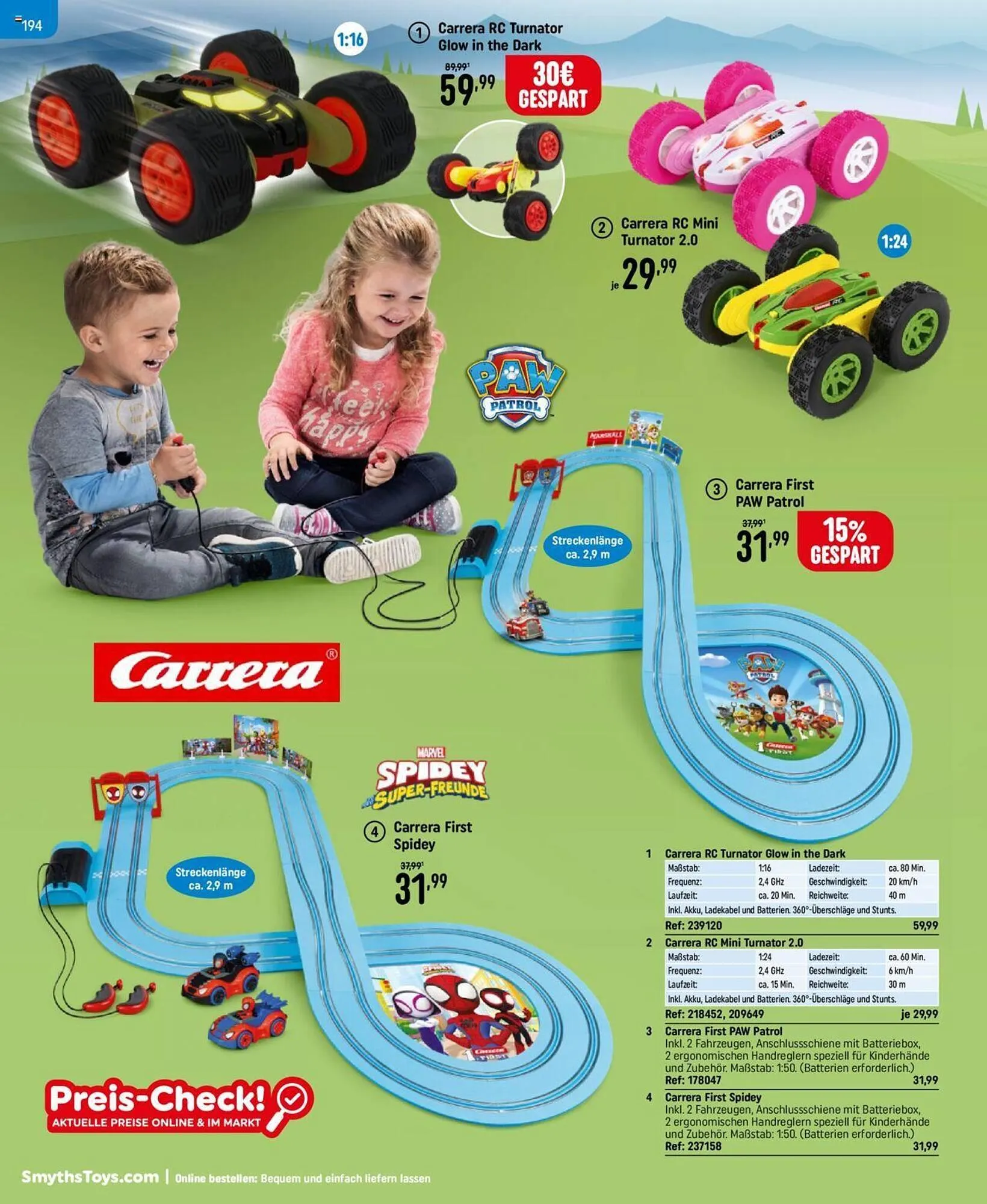 Smyths Toys Flugblatt von 25. September bis 13. Dezember 2024 - Flugblätt seite  194