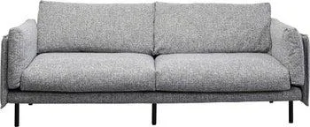 Sofa 2-Sitzer Pola Grau 230cm