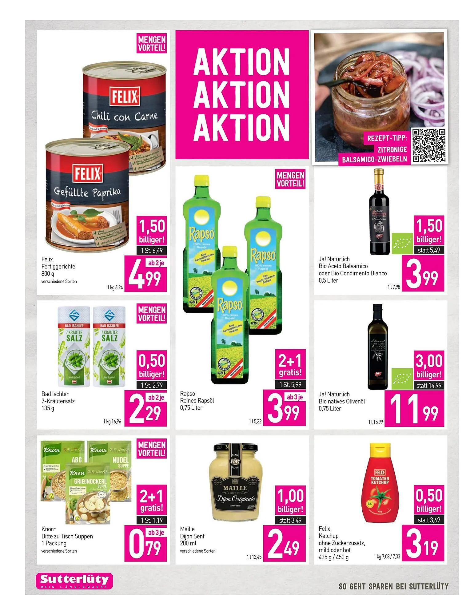 Sutterlüty Flugblatt von 26. Februar bis 4. März 2026 - Flugblätt seite 18