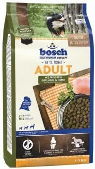 bosch High Premium Concept Adult 1kg mit Geflügel und Hirse