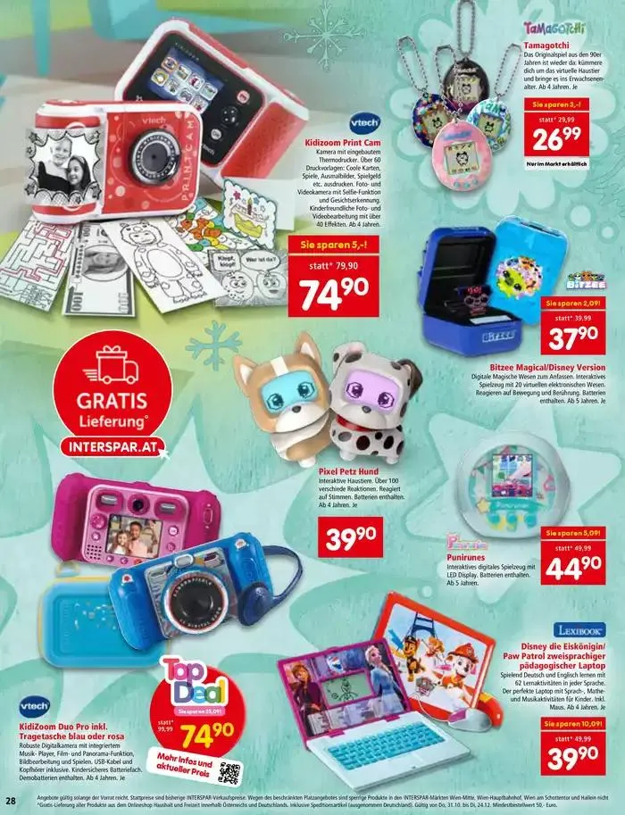 Tolles Angebot für alle Kunden von 29. Oktober bis 12. November 2024 - Flugblätt seite 28