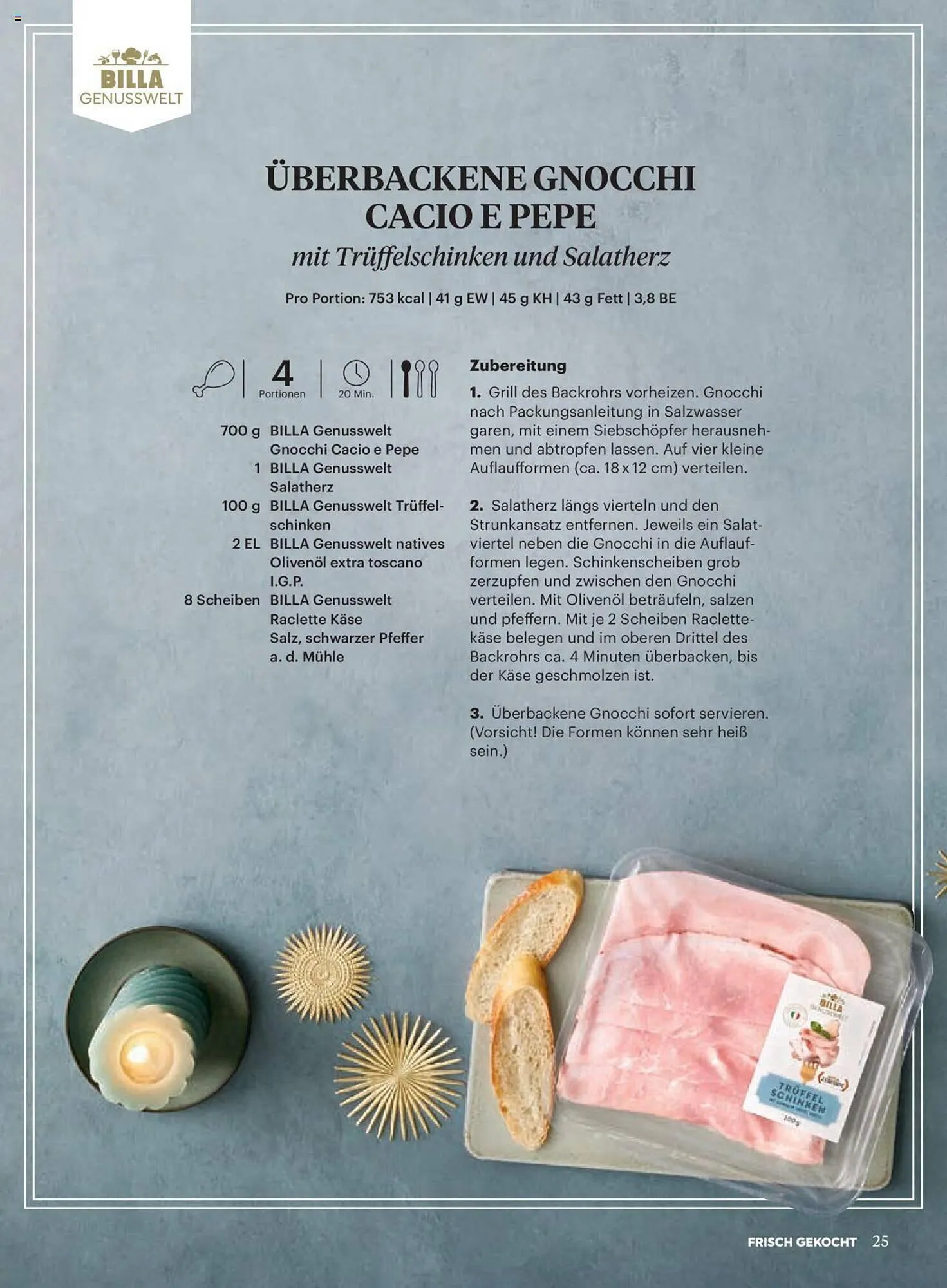 Billa Flugblatt von 1. Dezember bis 31. Dezember 2023 - Flugblätt seite 25