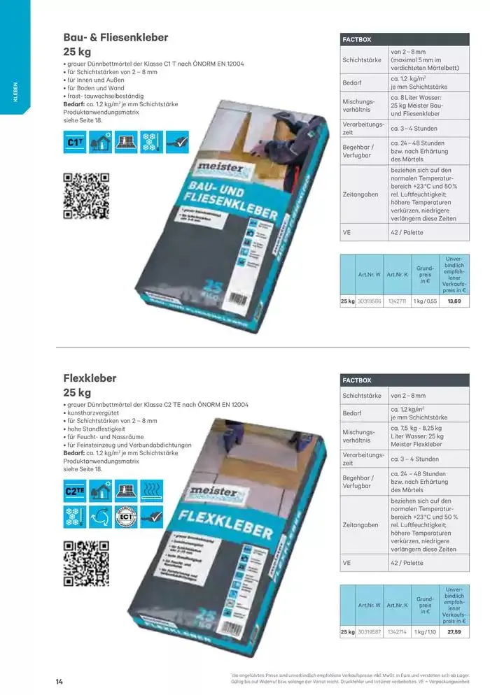 Exklusive Schnäppchen von 9. Jänner bis 16. Jänner 2025 - Flugblätt seite 14
