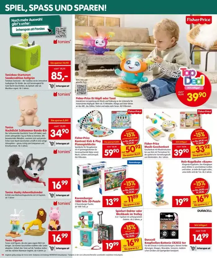 Top-Deals und Rabatte von 22. Oktober bis 5. November 2024 - Flugblätt seite 14