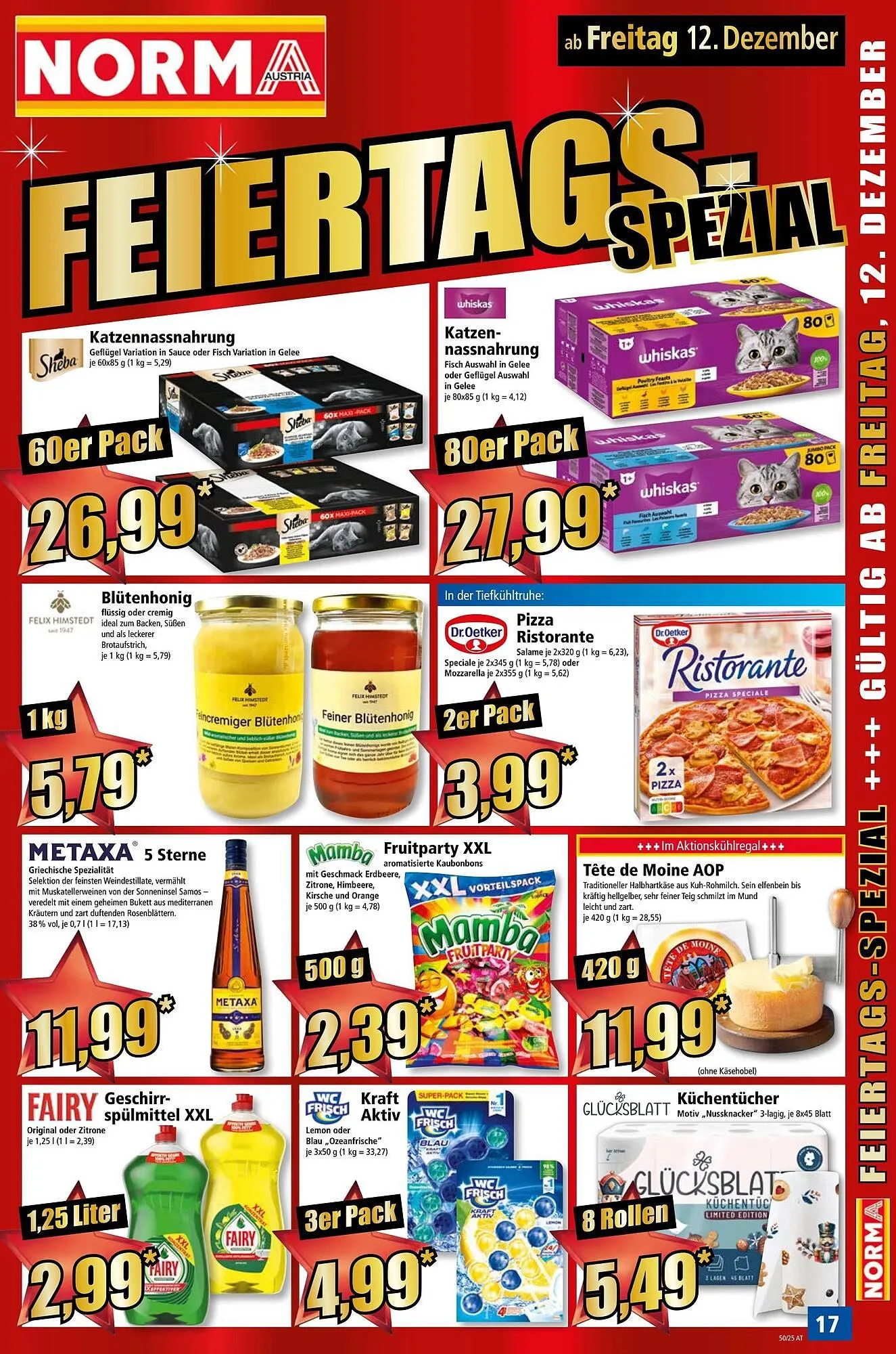 Norma Prospekt von 8. Dezember bis 14. Dezember 2025 - Flugblätt seite  17