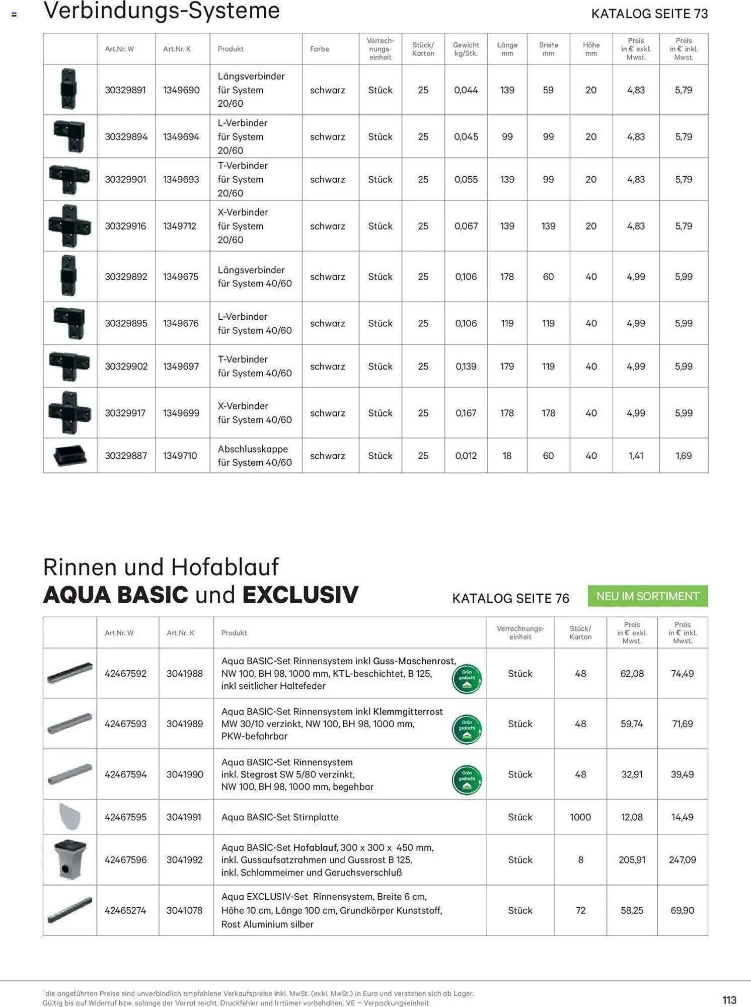 Lagerhaus Flugblatt von 2. März bis 31. Dezember 2023 - Flugblätt seite 113
