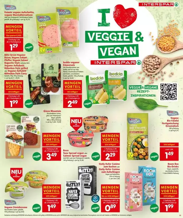 Interspar flugblatt von 29. November bis 13. Dezember 2024 - Flugblätt seite 11