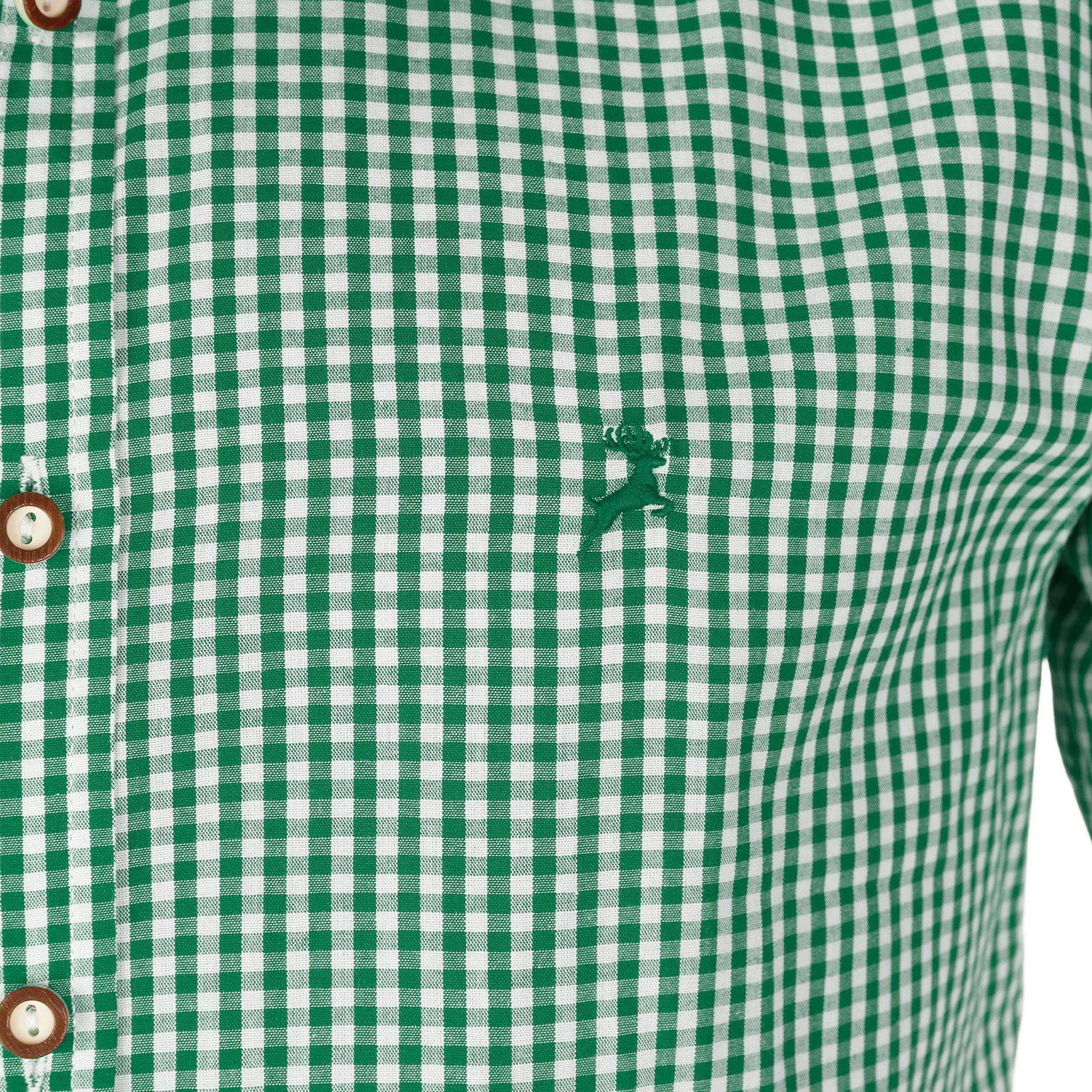 Herrenhemd “Renko Chiemsee”, Grün-Kariert