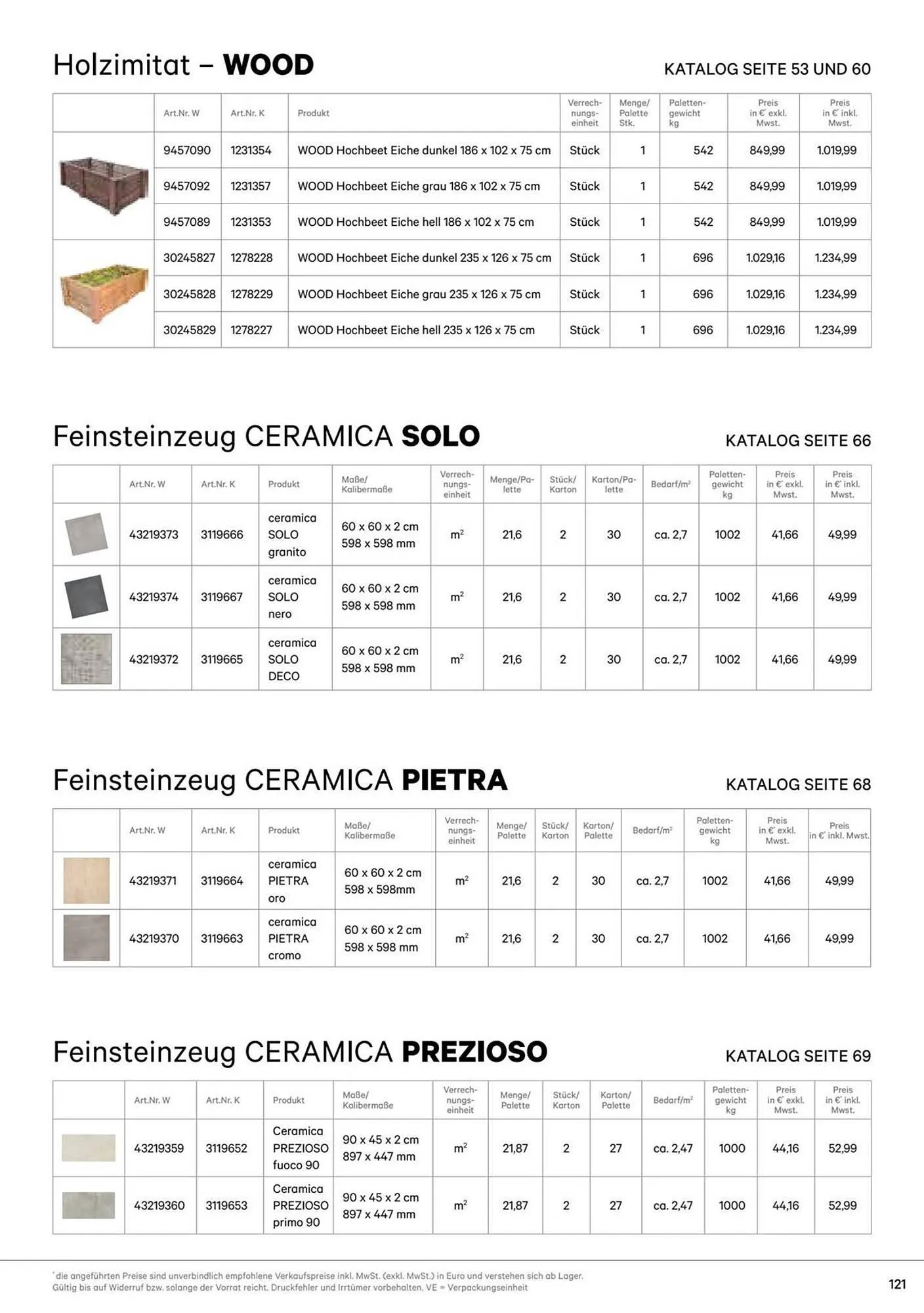 Lagerhaus Flugblatt von 1. Jänner bis 31. Dezember 2026 - Flugblätt seite 121