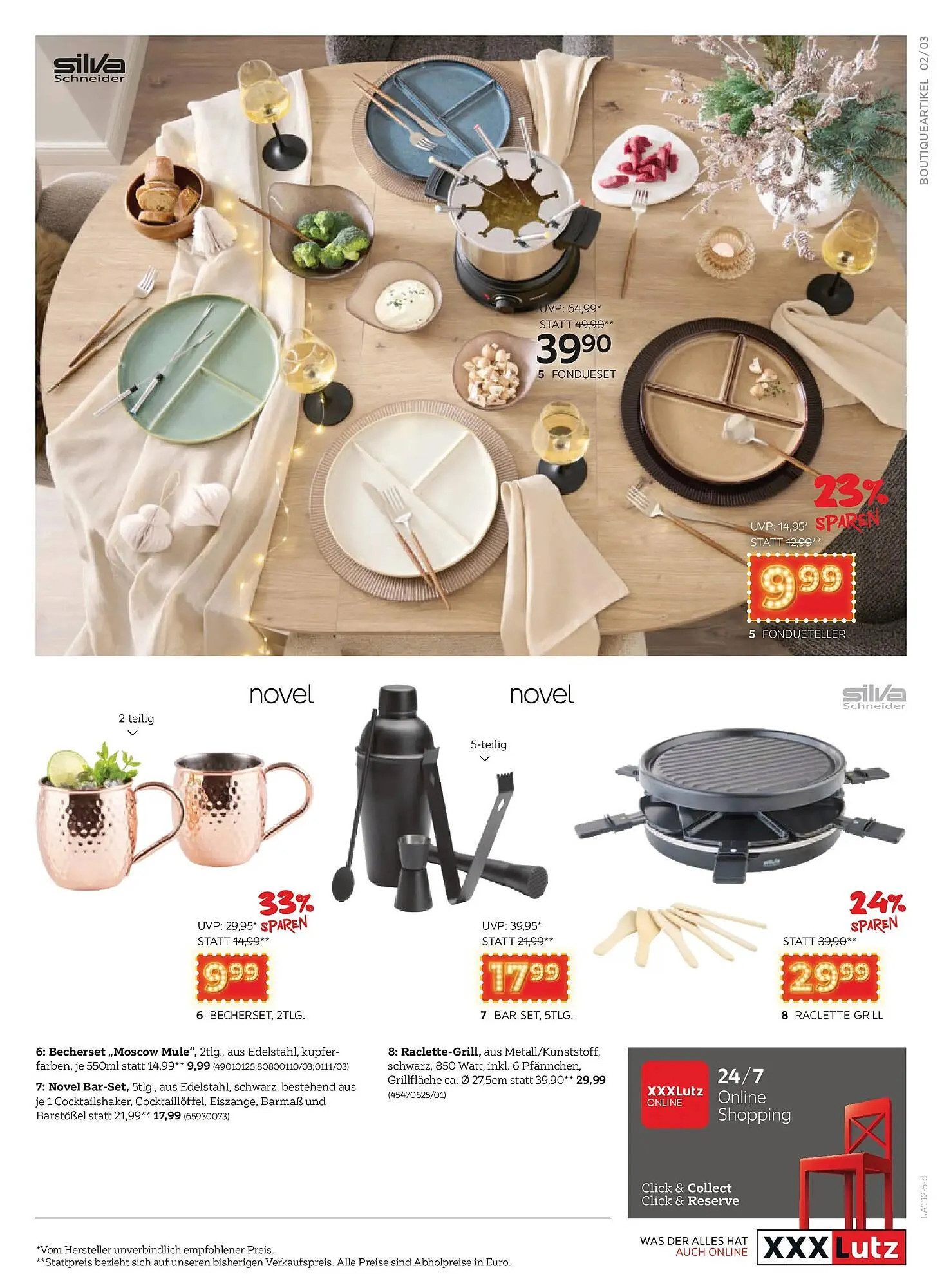 XXXLutz Prospekt von 16. Dezember bis 24. Dezember 2025 - Flugblätt seite  3