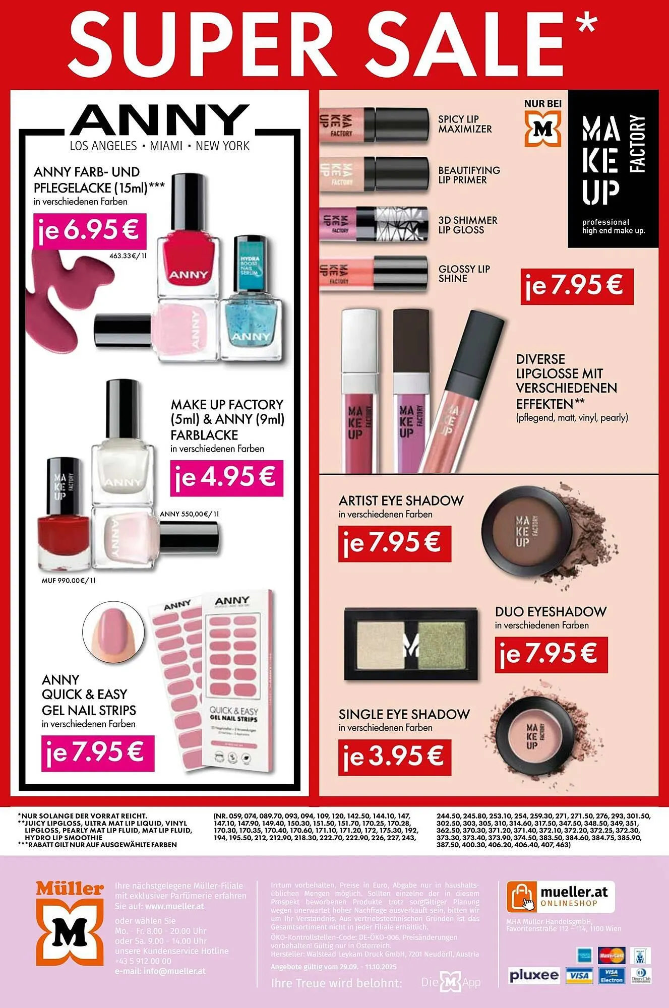 Müller Flugblatt von 27. Oktober bis 8. November 2025 - Flugblätt seite  8