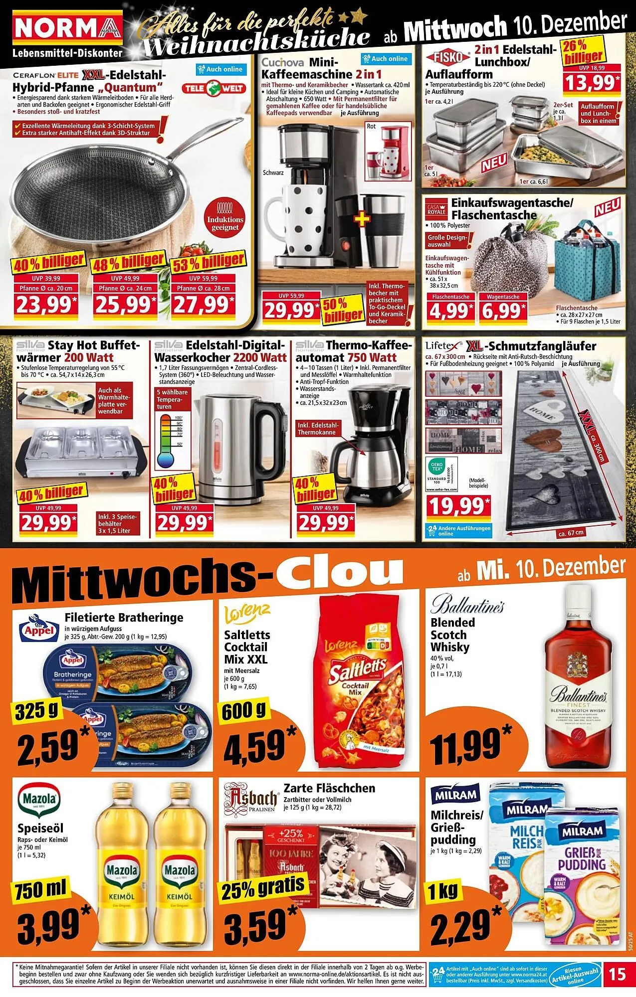 Norma Prospekt von 8. Dezember bis 14. Dezember 2025 - Flugblätt seite  15