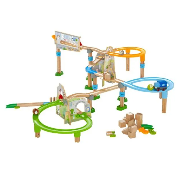 Kullerbü – Meister-Spielbahn Bergabenteuer HABA 306017, 88-teilig