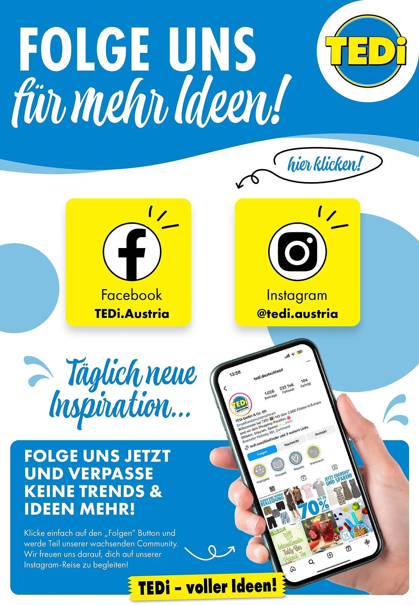 TEDi Flugblatt von 28. September bis 7. Oktober 2023 - Flugblätt seite 14