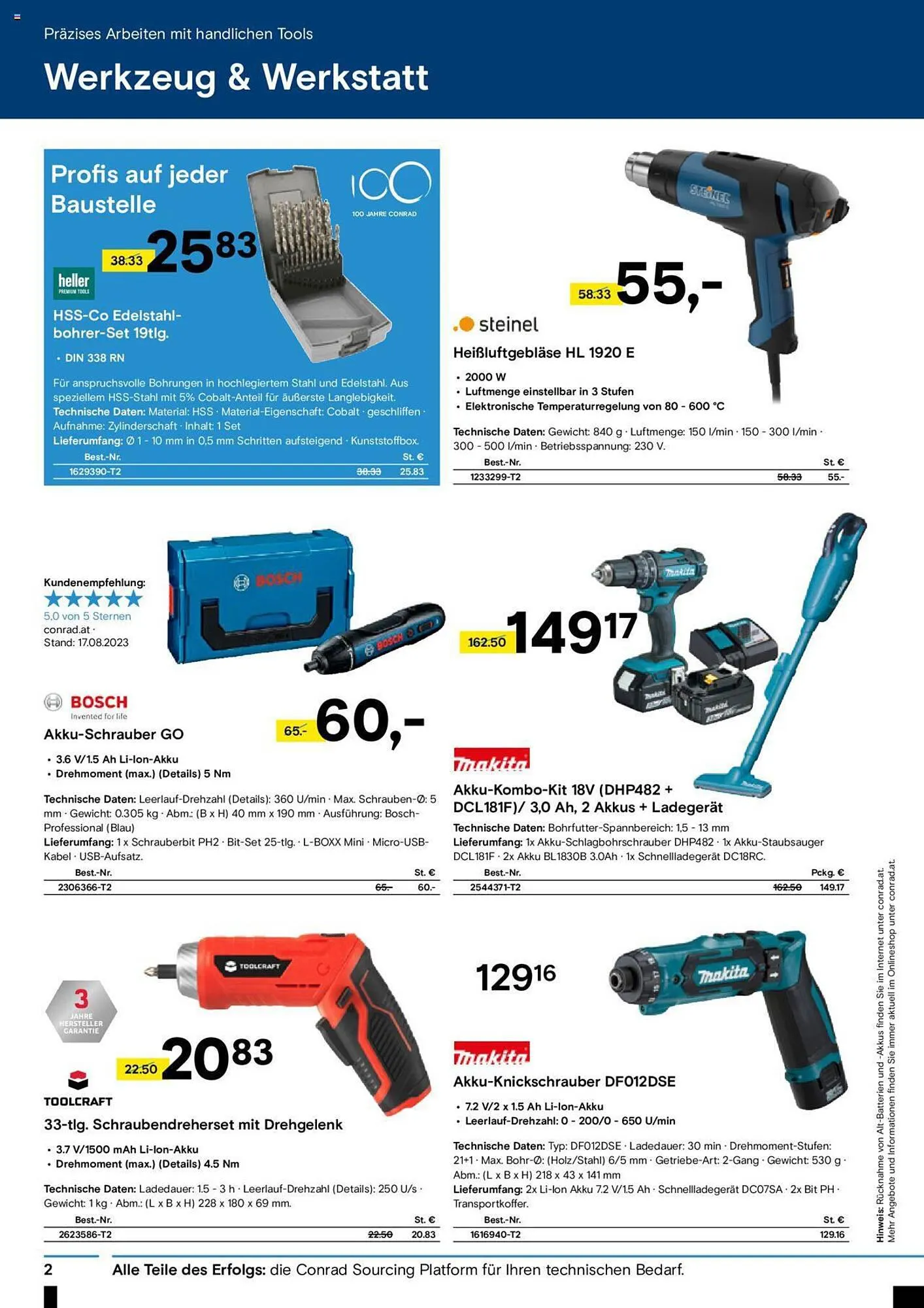 Conrad Flugblatt von 4. September bis 22. Oktober 2023 - Flugblätt seite 4