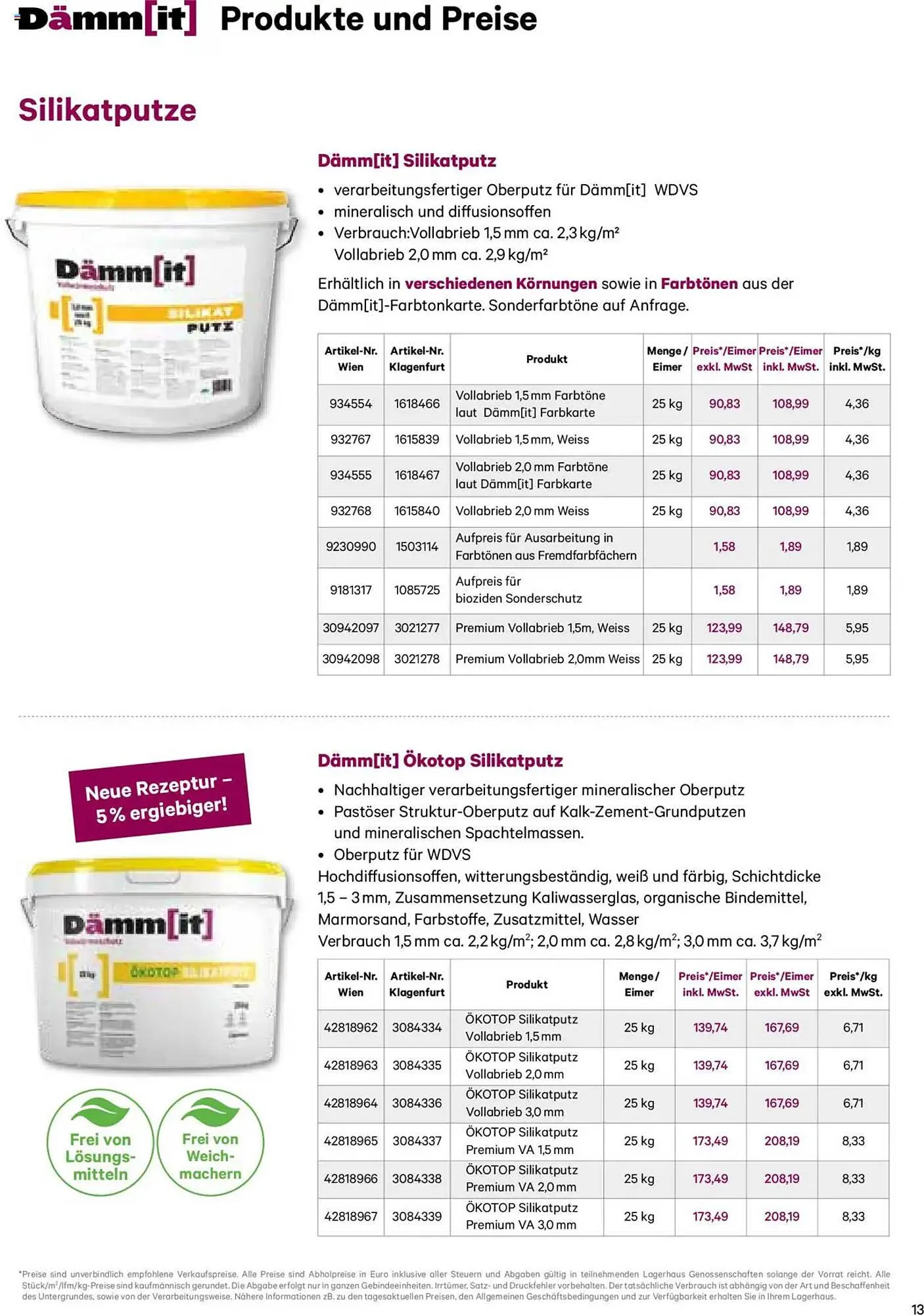 Lagerhaus Flugblatt von 8. Jänner bis 31. Dezember 2025 - Flugblätt seite  13