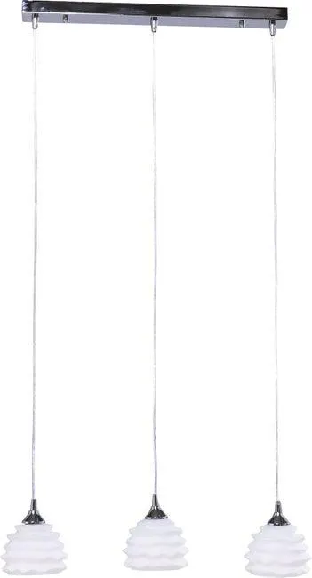 Hängeleuchte Ruffle Dining Weiß