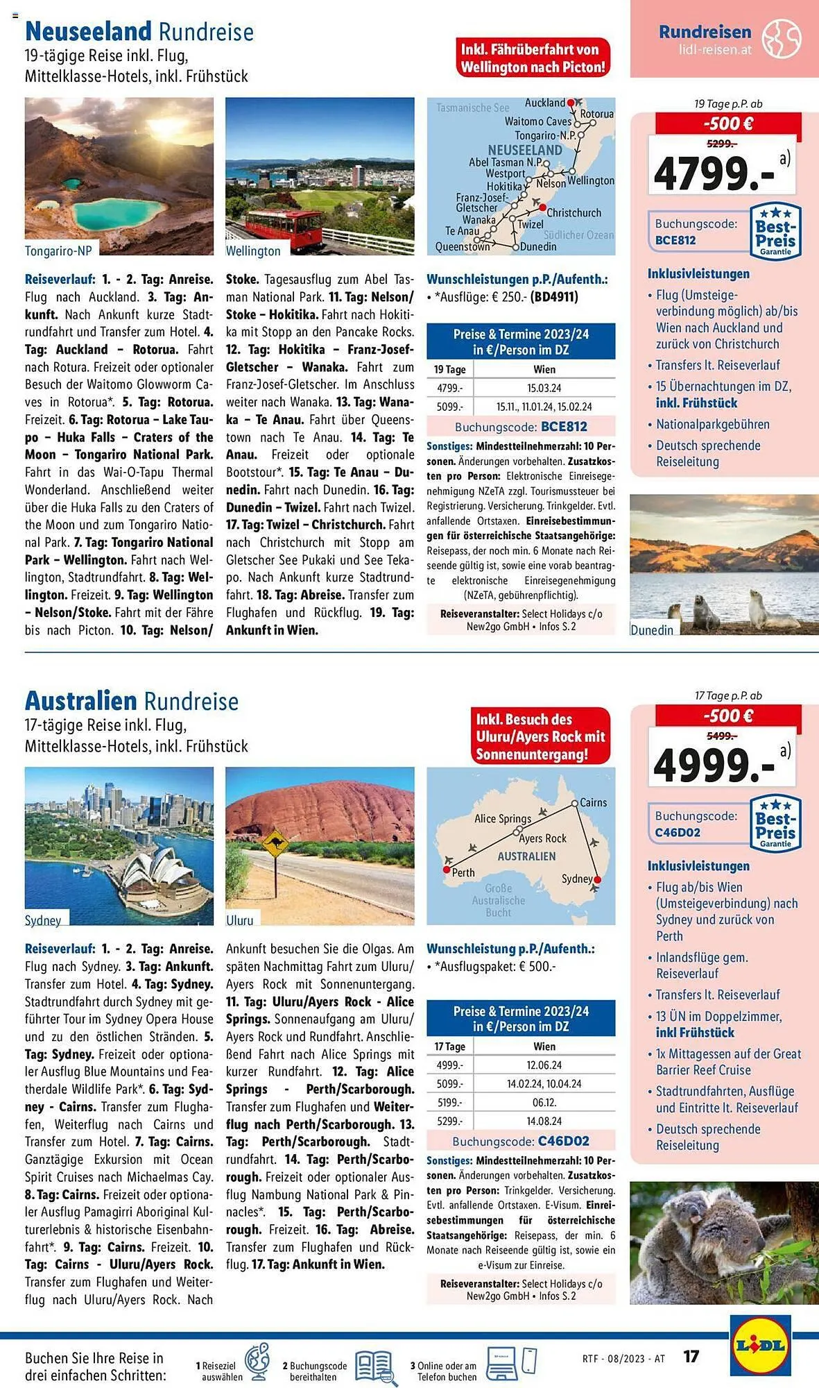 Lidl Flugblatt von 12. August bis 15. September 2023 - Flugblätt seite 17