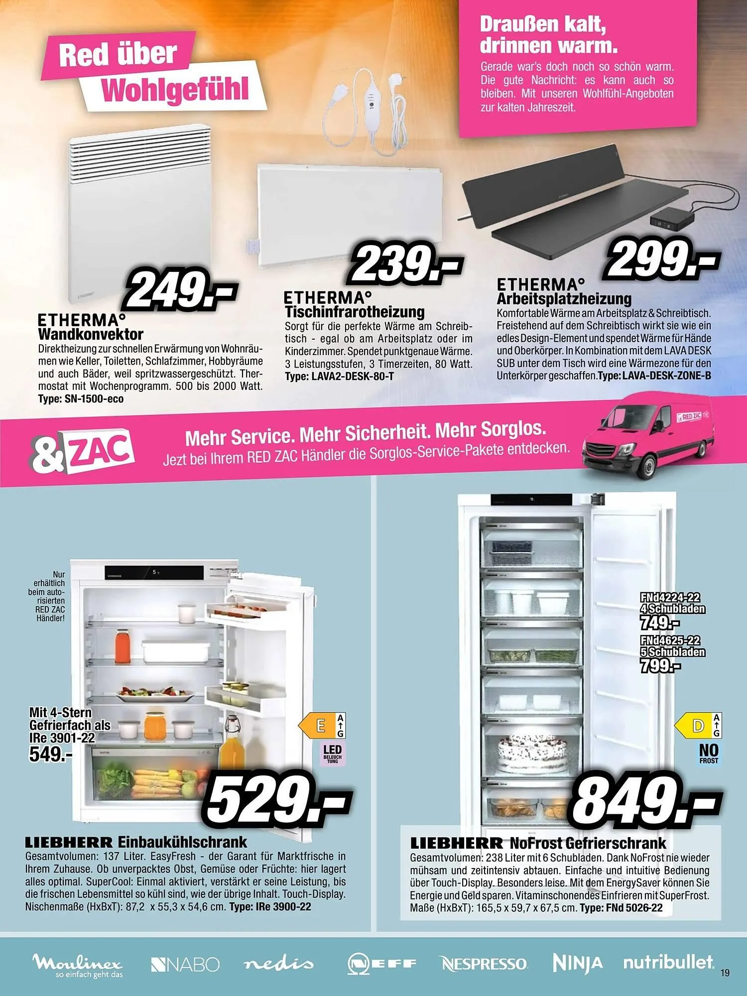 Red Zac Flugblatt von 23. November bis 11. Dezember 2025 - Flugblätt seite  19