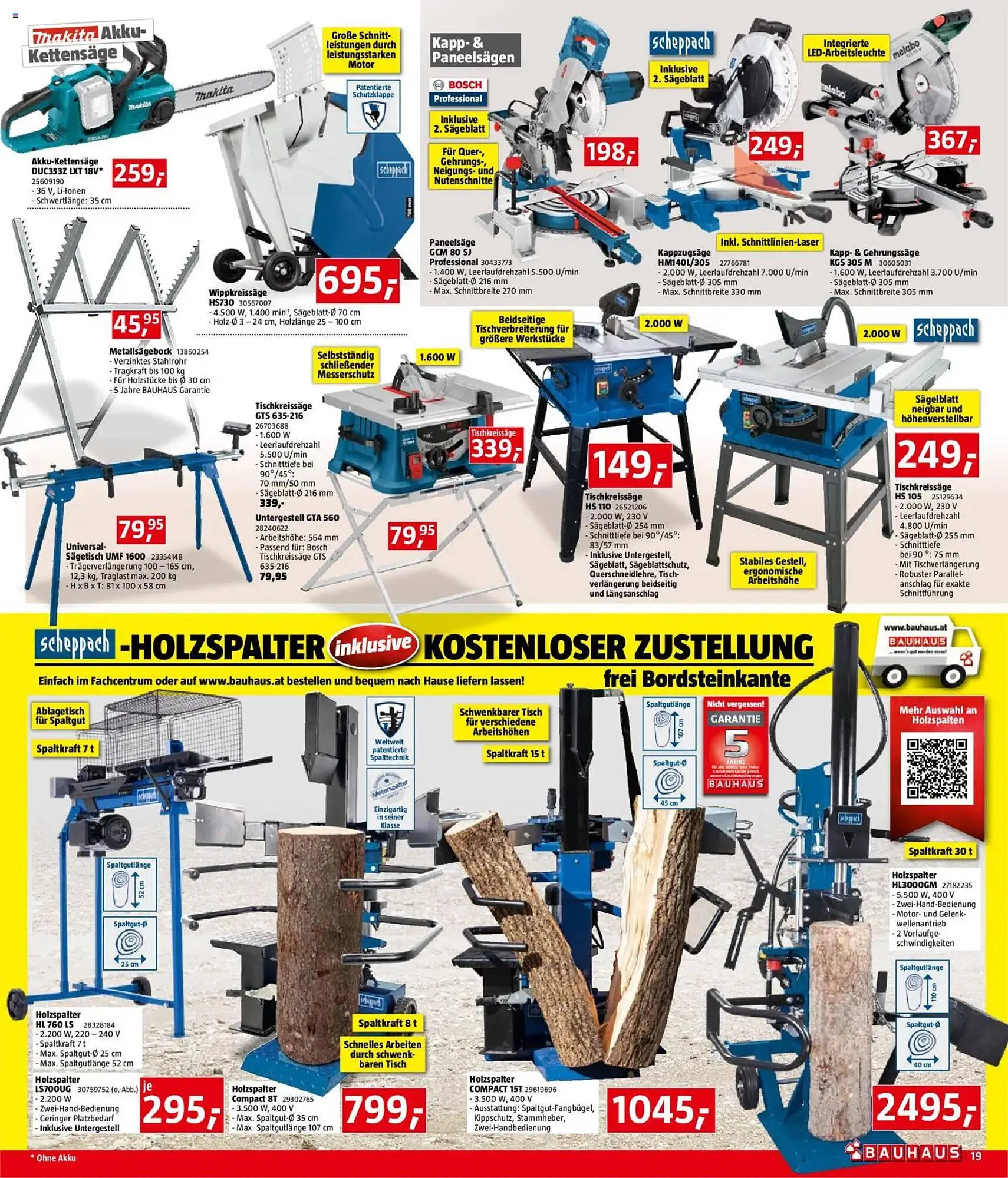 Bauhaus Flugblatt von 5. November bis 2. Dezember 2025 - Flugblätt seite  19