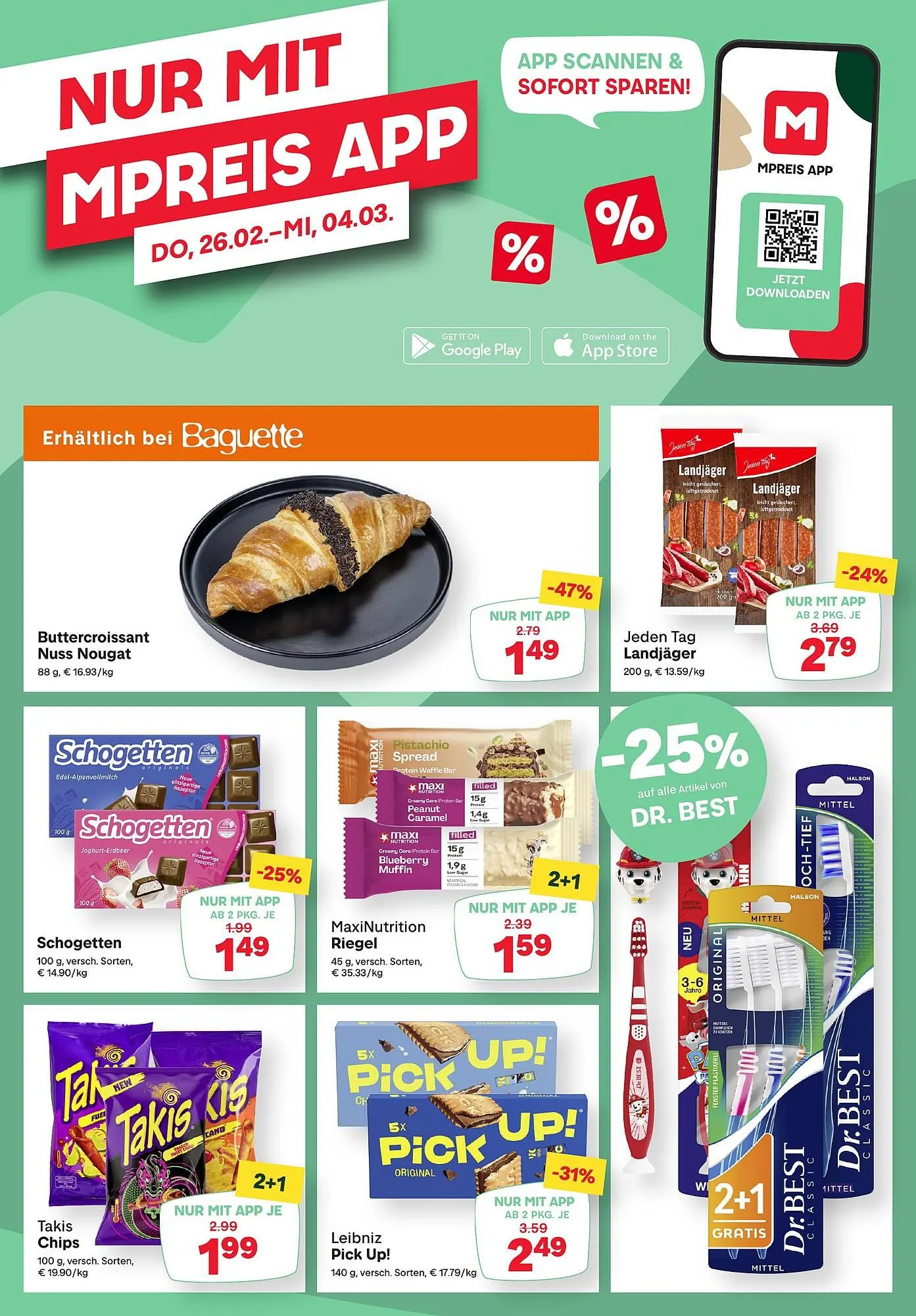 MPreis Flugblatt von 26. Februar bis 4. März 2026 - Flugblätt seite  13