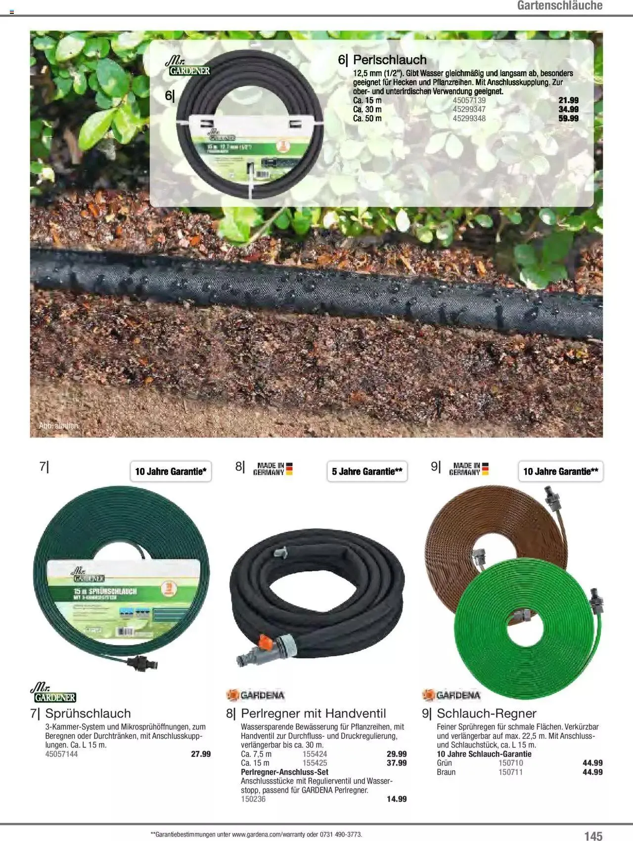 Hagebau Gartenjahr 2023 von 7. März bis 31. Dezember 2023 - Flugblätt seite 145