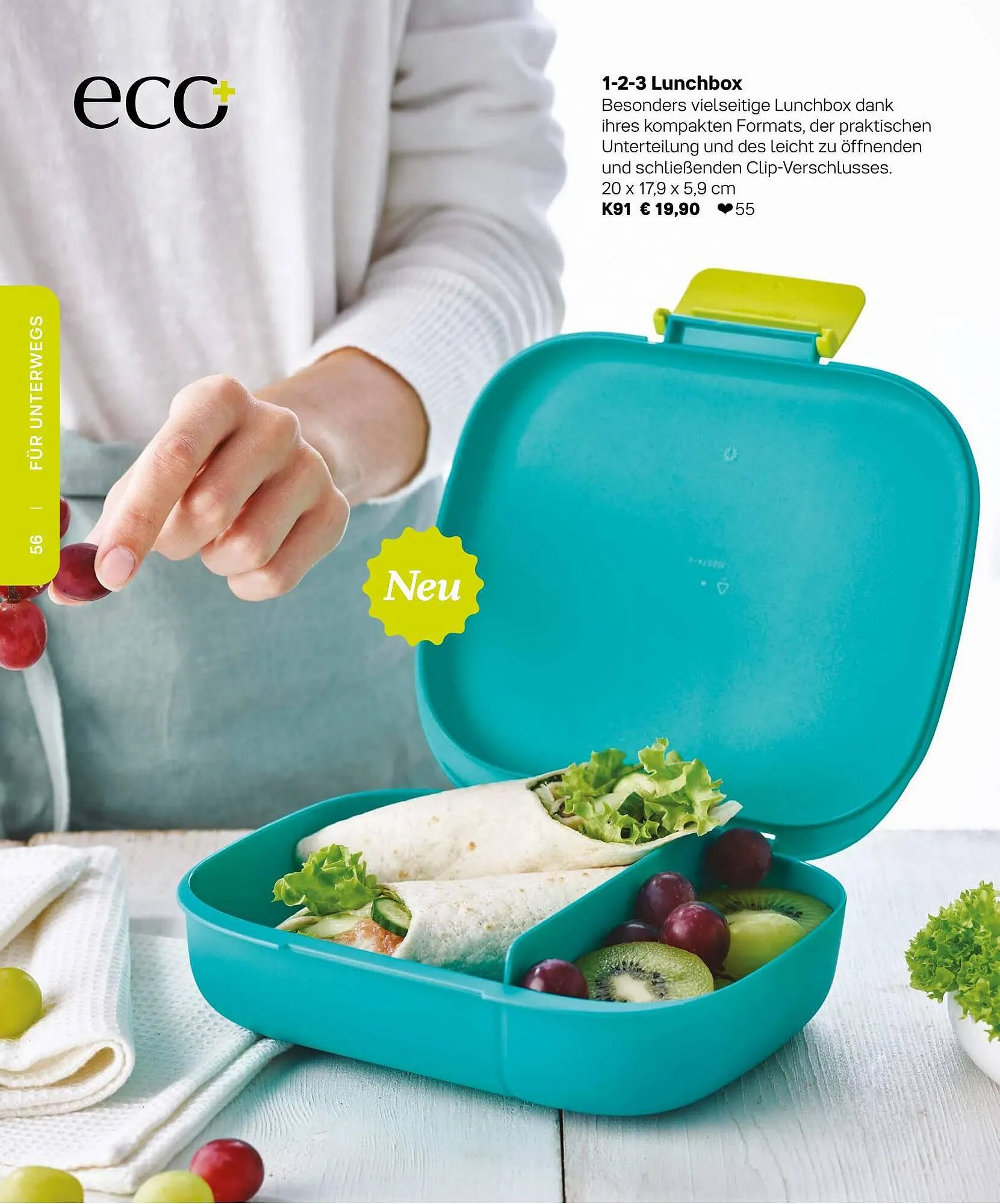 Tupperware Flugblatt von 6. März bis 31. August 2023 - Flugblätt seite  56