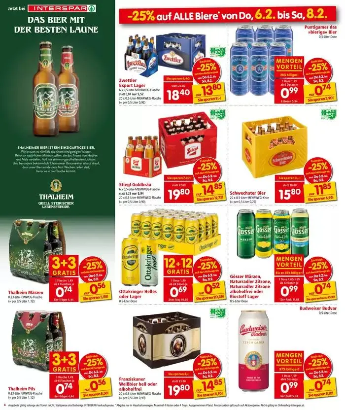 Exklusive Schnäppchen von 4. Februar bis 18. Februar 2025 - Flugblätt seite 4