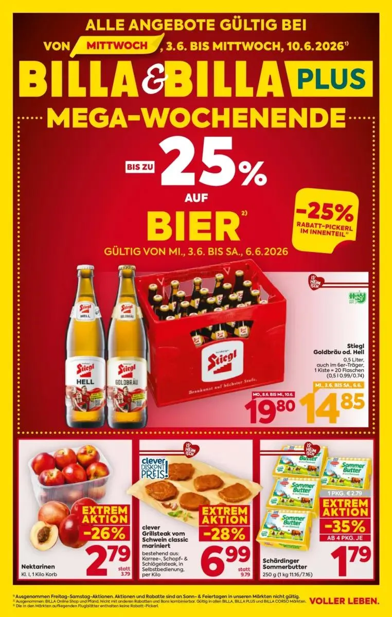 Billa Angebote gültig bis 10.06.2026 - 0