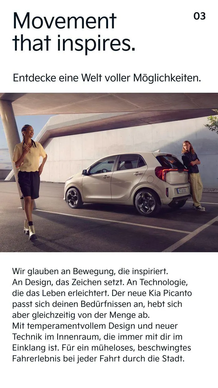 Kia Picanto von 27. Juli bis 27. Juli 2025 - Flugblätt seite  3