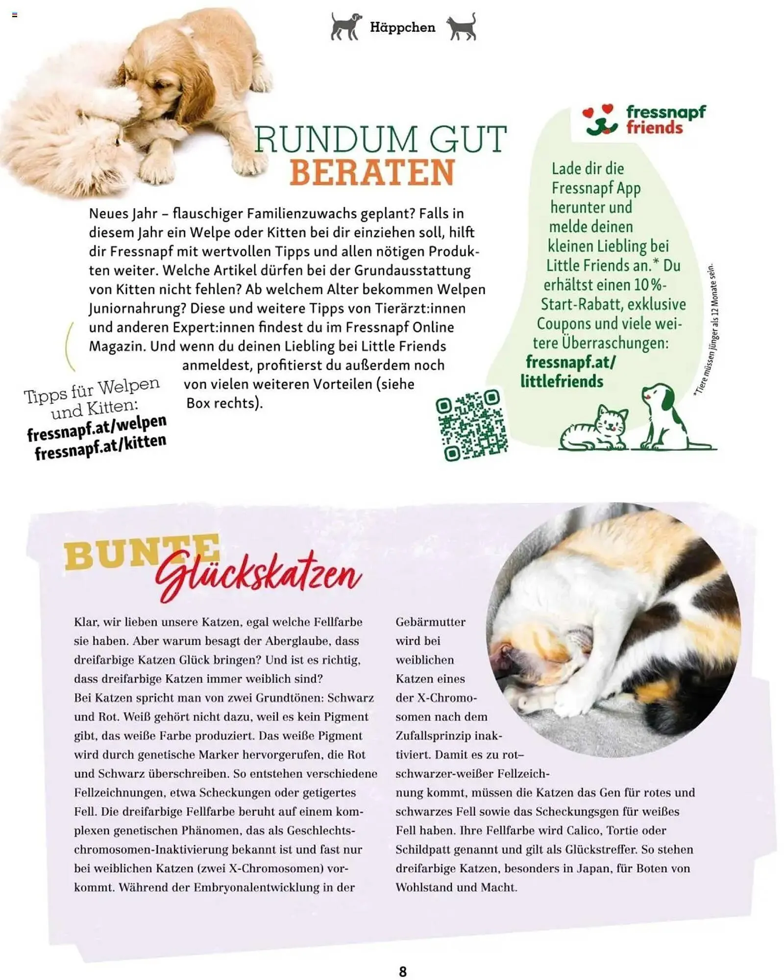 Fressnapf Flugblatt von 2. Jänner bis 2. März 2025 - Flugblätt seite 8