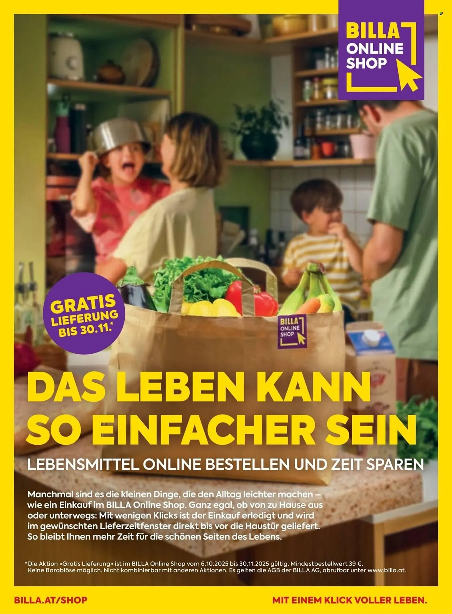 Billa Flugblatt von 1. November bis 30. November 2025 - Flugblätt seite 176