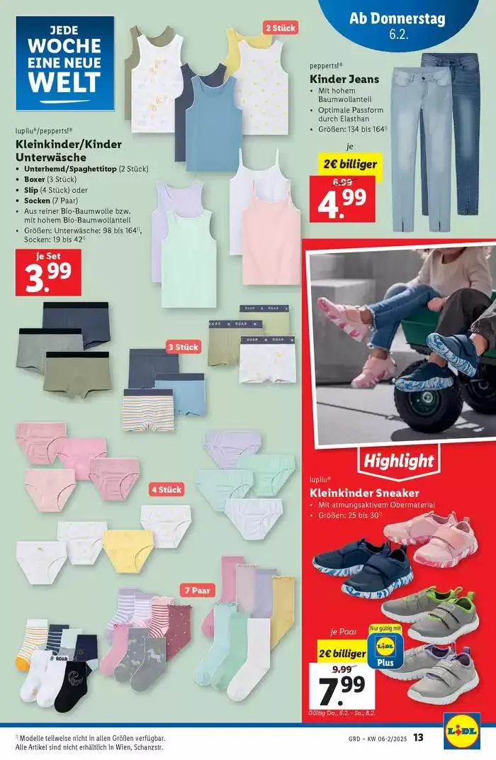 Aktuelle Flugblätter Ab Donnerstag 6.2. von 6. Februar bis 12. Februar 2025 - Flugblätt seite 13