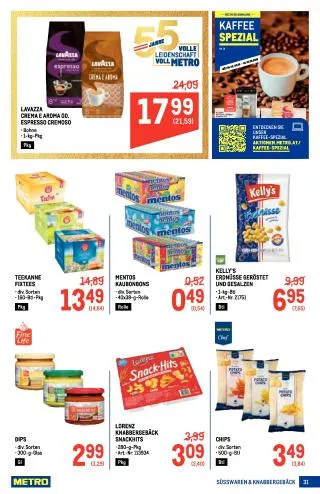 METRO Flugblatt Food - Metro Profi von 17. September bis 30. September 2026 - Flugblätt seite  31